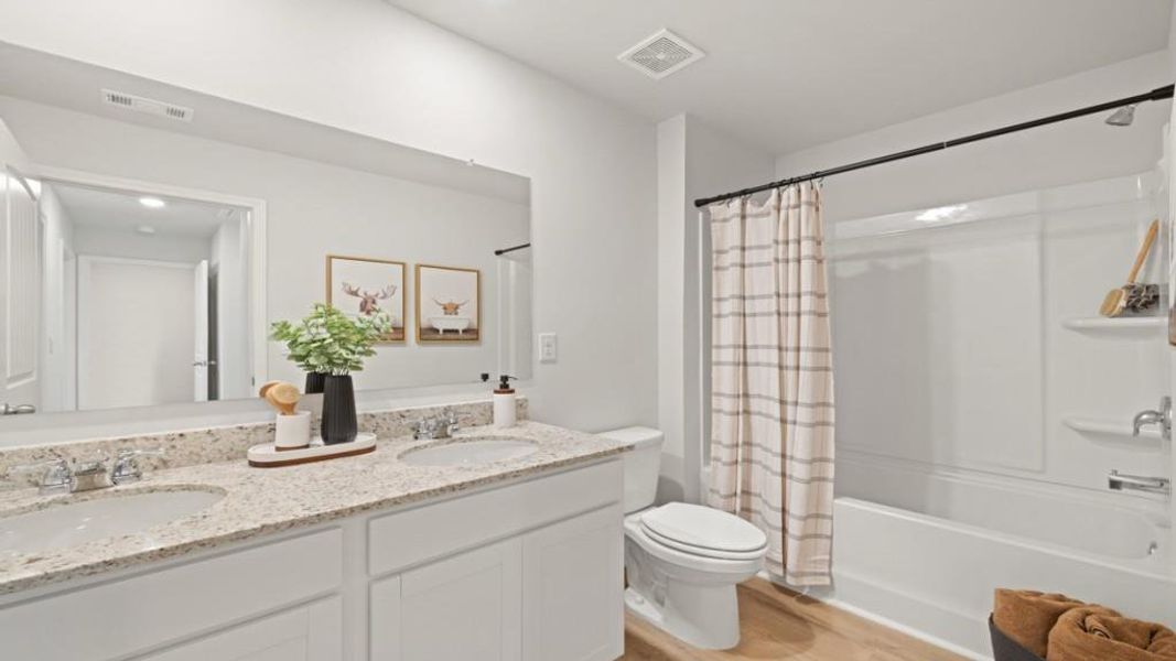 Furnished interior view inside a new home in Rolling Meadows, Jasper (Image 58).