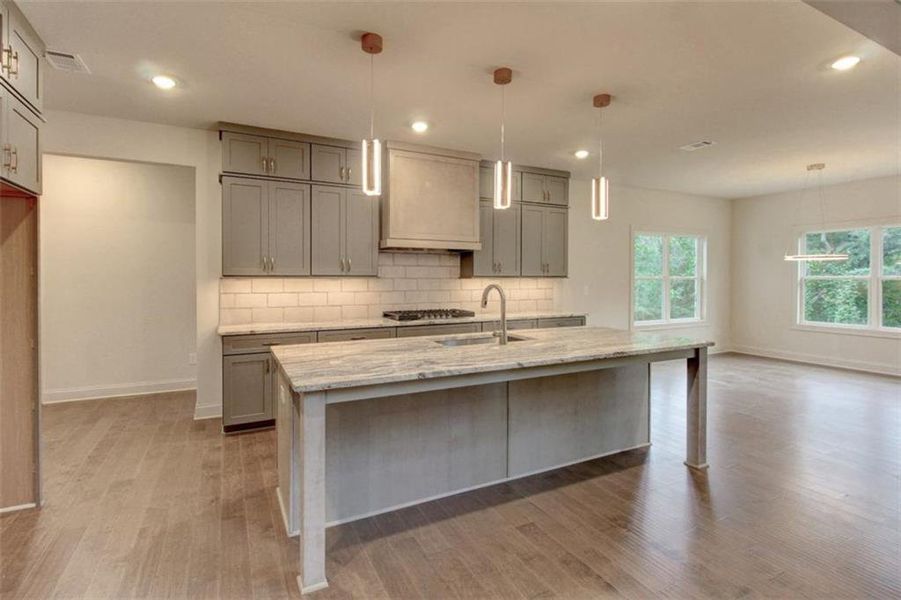 Furnished interior view inside a new home in , Conyers (Image 4).