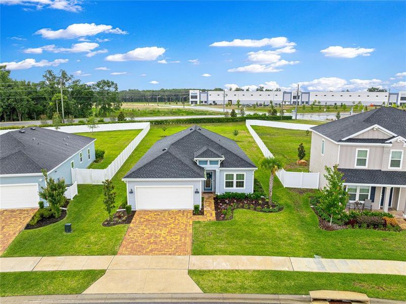 Front exterior of a new home in , Ocala, FL, highlighting curb appeal (Image 24).