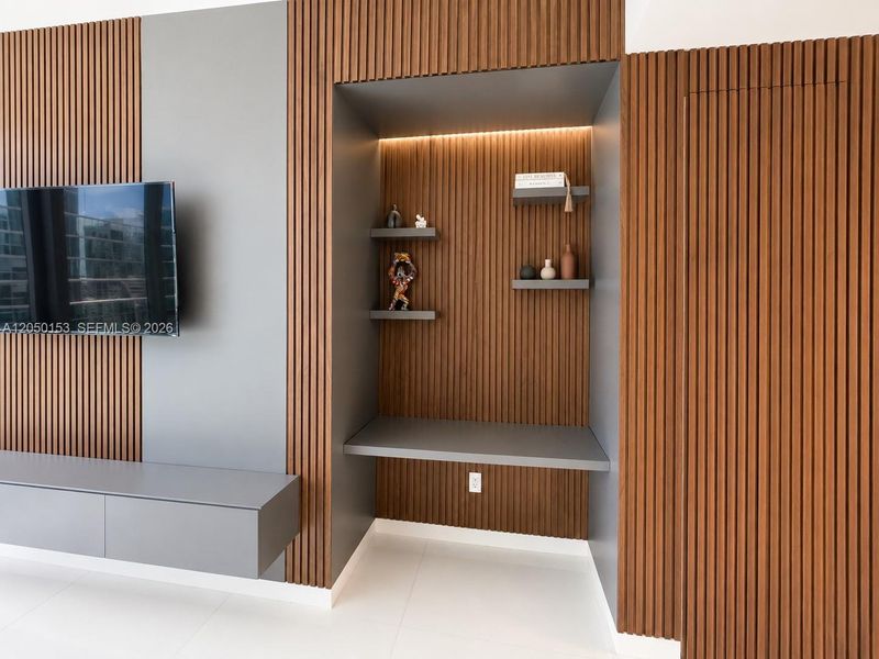 Close-up of interior finishes inside a home in , Miami (Image 21). Close-up of interior finishes inside a home in , Miami (Image 21).