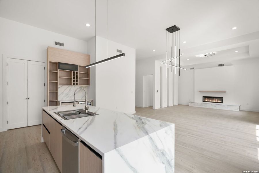 Furnished interior view inside a new home in , El Paso (Image 30).