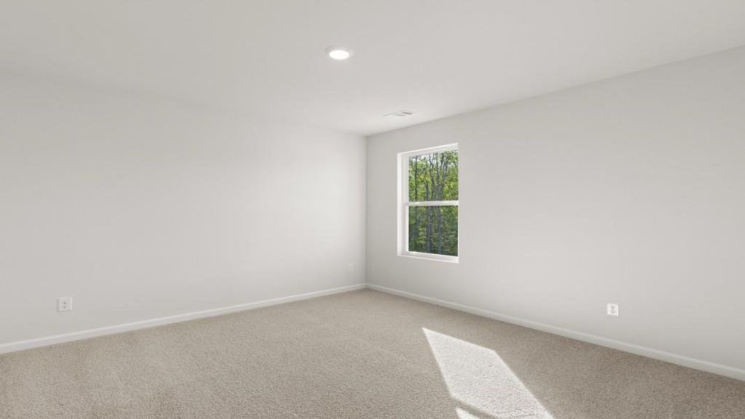 Spacious, unfurnished interior of a new home in Hamptons at Riverwood South, Dallas (Image 25).