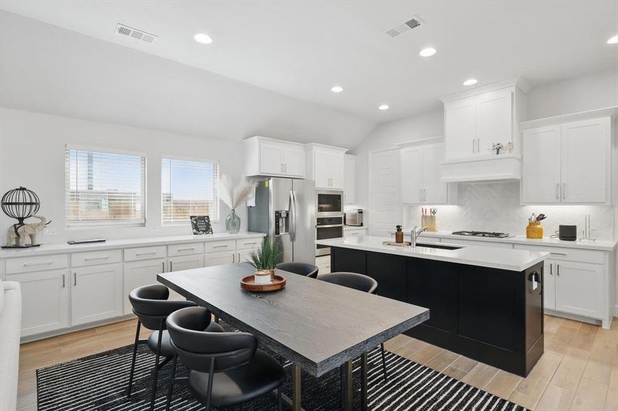 Furnished interior view inside a new home in , Celina (Image 4). Furnished interior view inside a new home in , Celina (Image 4).