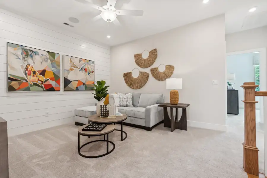 Furnished interior view inside a new home in Seven Oaks, Belmont (Image 17).