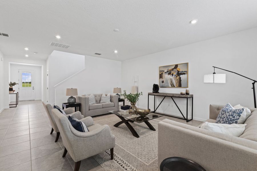 Representative furnished interior of a home built from the Red Bud by Mattamy Homes in Pasadena Ridge, Zephyrhills (Image 9). Representative furnished interior of a home built from the Red Bud by Mattamy Homes in Pasadena Ridge, Zephyrhills (Image 9).