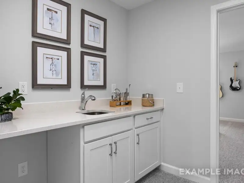 Furnished interior view inside a new home in Addison West, Holly Springs (Image 31).