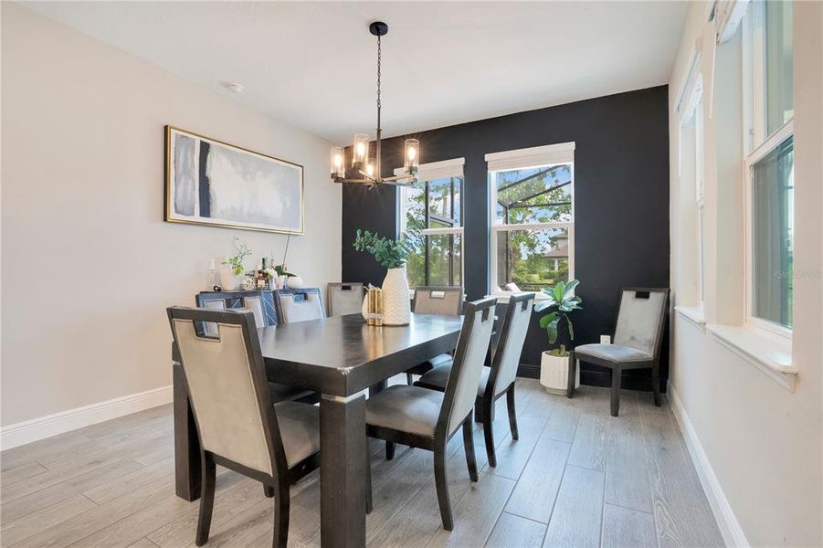 Furnished interior view inside a new home in Legends Preserve - Reserve Series, Daytona Beach (Image 27).