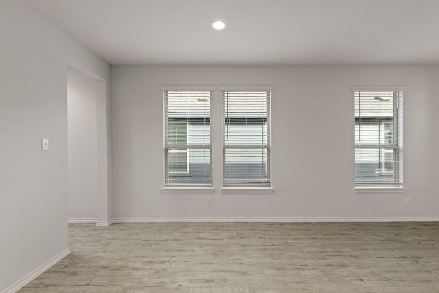 Representative exterior photo of a completed home built from the Mesquite by Impression Homes in Creekside Ranch, Blue Ridge, TX (Image 9). Representative exterior photo of a completed home built from the Mesquite by Impression Homes in Creekside Ranch, Blue Ridge, TX (Image 9).