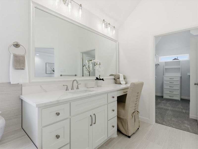 Furnished interior view inside a new home in , Granbury (Image 32).