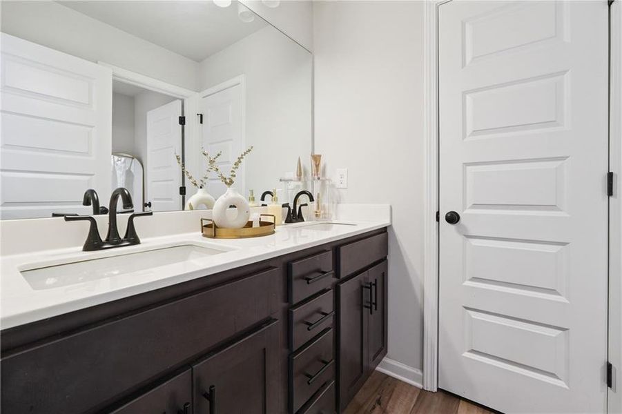 Furnished interior view inside a new home in Westgate Estates, Loganville (Image 16).