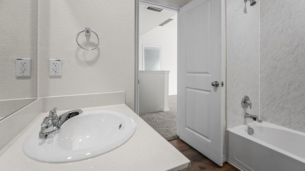Close-up of interior finishes inside a home in Wildcat Ranch, Crandall (Image 11).