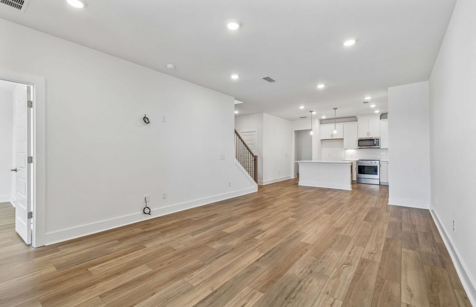 Spacious, unfurnished interior of a new home in Bradshaw Farms Reserve, Mount Juliet (Image 27). Spacious, unfurnished interior of a new home in Bradshaw Farms Reserve, Mount Juliet (Image 27).