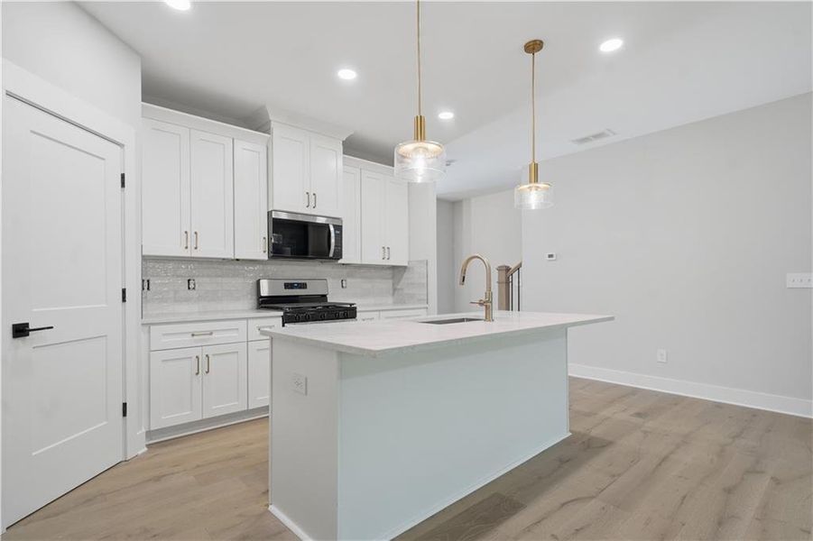 Furnished interior view inside a new home in , Cumming (Image 10).
