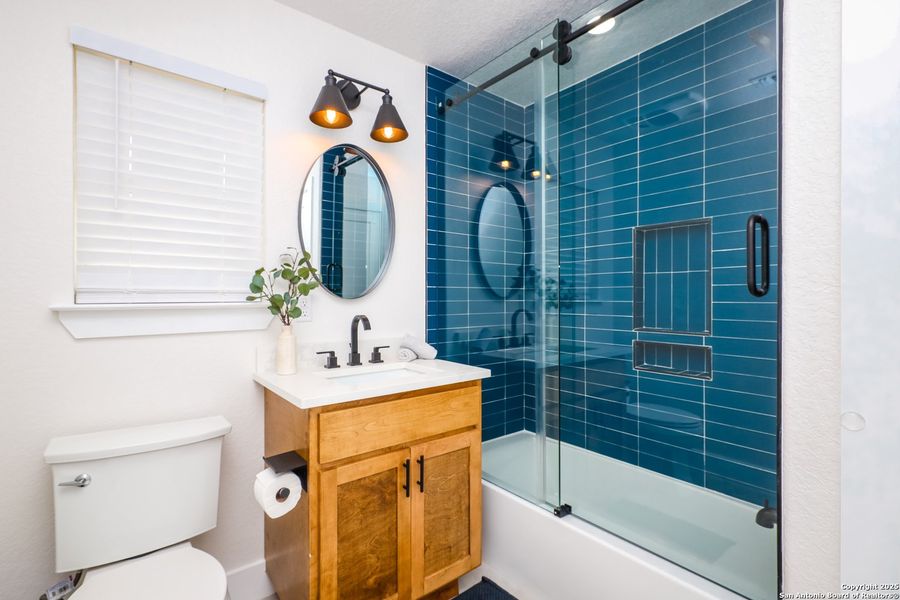 Furnished interior view inside a new home in , Poteet (Image 7).