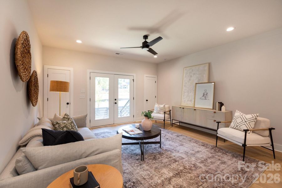 Furnished interior view inside a new home in , Charlotte (Image 31).