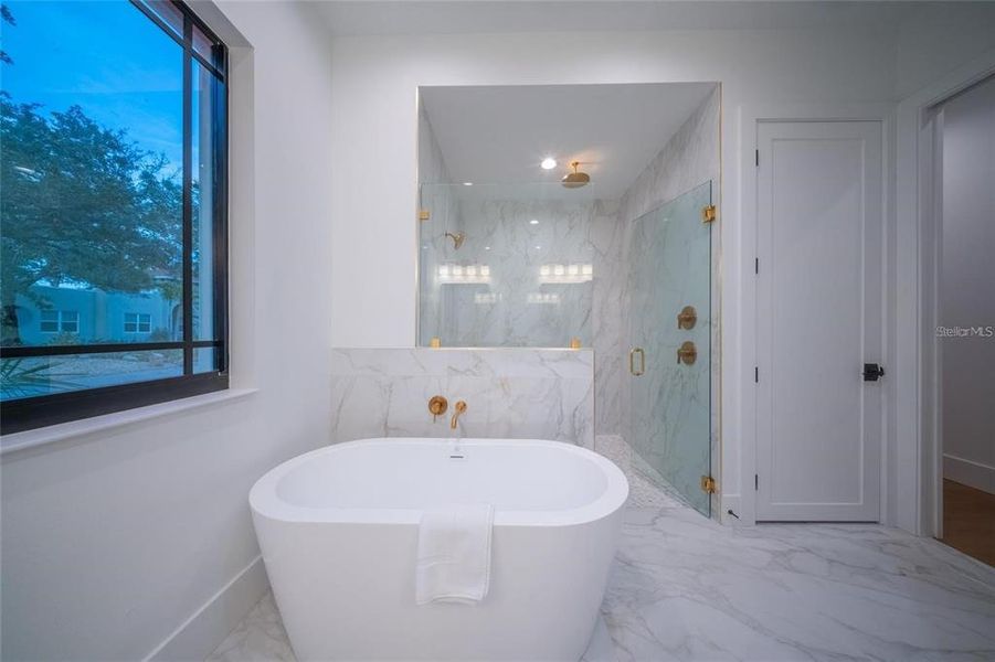 Furnished interior view inside a new home in , Sarasota (Image 54).