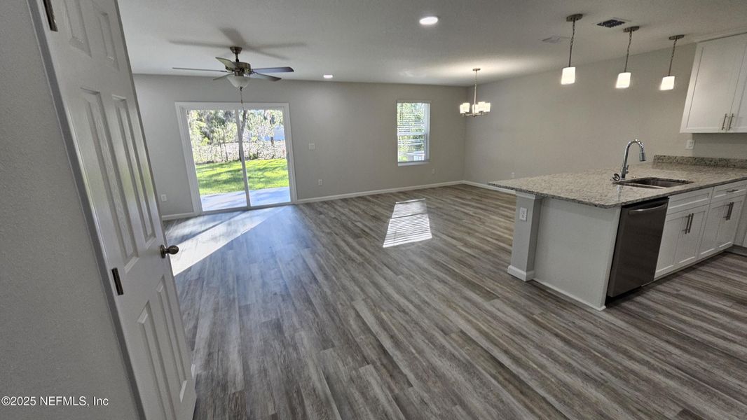 Furnished interior view inside a new home in , Jacksonville (Image 16). Furnished interior view inside a new home in , Jacksonville (Image 16).