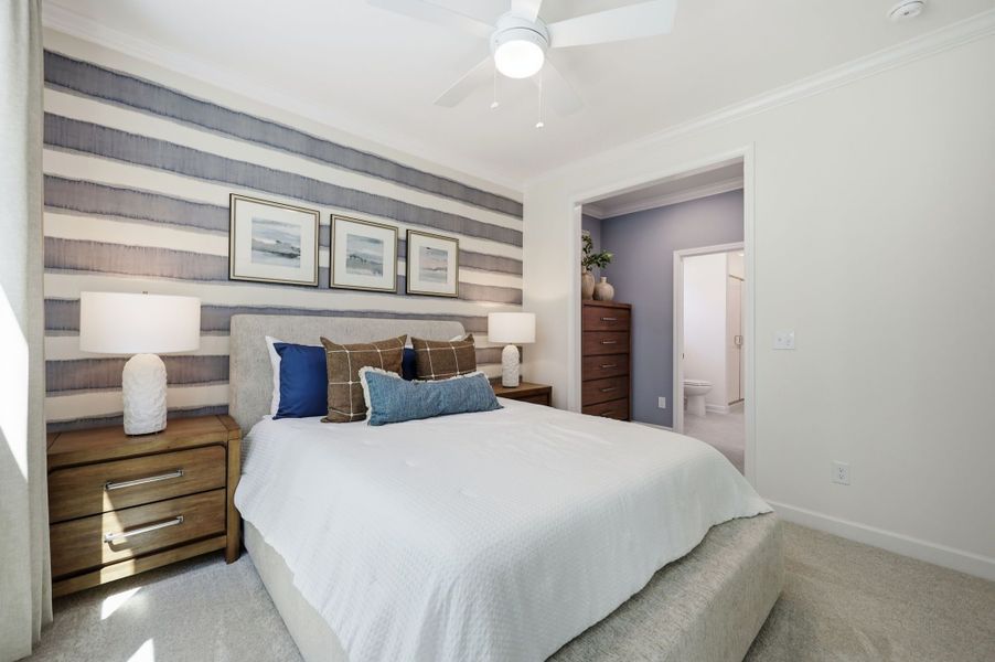 Representative furnished interior of a home built from the The Aspen by Davidson Homes LLC in Ashland, Holly Springs (Image 17).