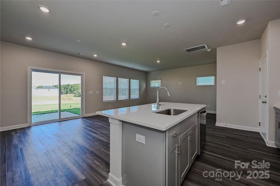 Furnished interior view inside a new home in Walnut Reserve, Conover (Image 7).