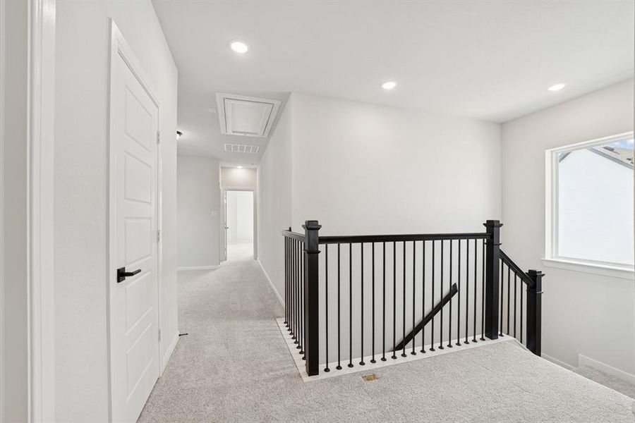 Spacious, unfurnished interior of a new home in Painted Tree Woodland West – Cottages, McKinney (Image 20). Spacious, unfurnished interior of a new home in Painted Tree Woodland West – Cottages, McKinney (Image 20).