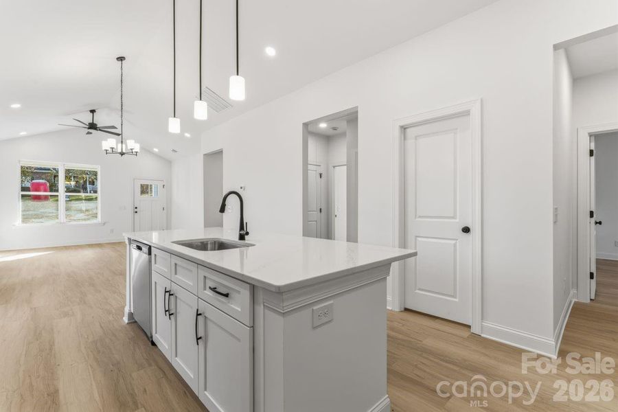 Furnished interior view inside a new home in , Lincolnton (Image 7). Furnished interior view inside a new home in , Lincolnton (Image 7).