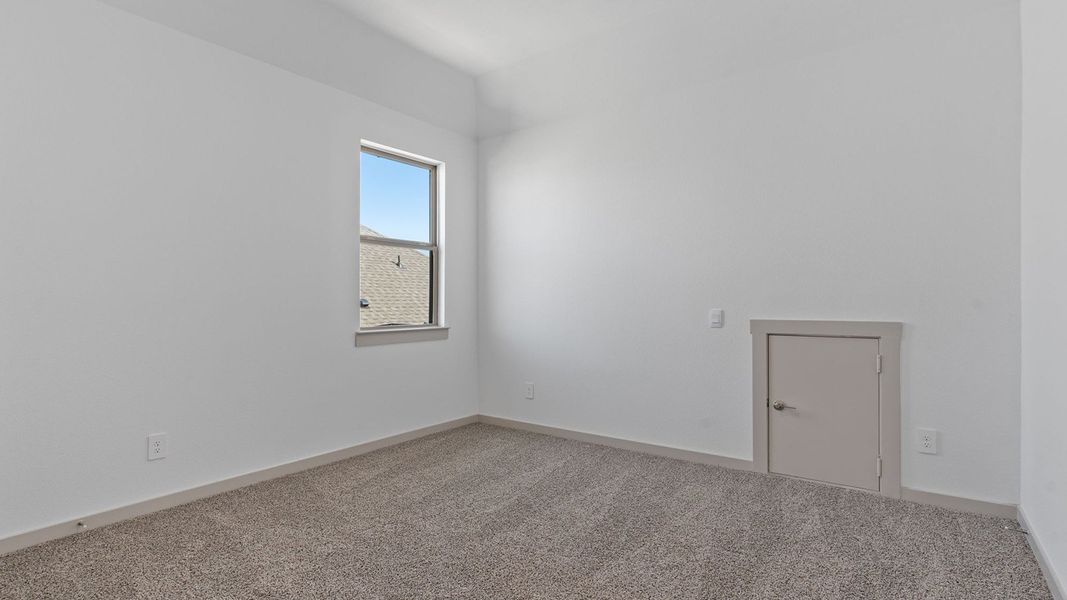 Representative unfurnished interior of a home built from the Adrian by D.R. Horton in Westland Ranch 60' Homesites, League City (Image 30). Representative unfurnished interior of a home built from the Adrian by D.R. Horton in Westland Ranch 60' Homesites, League City (Image 30).