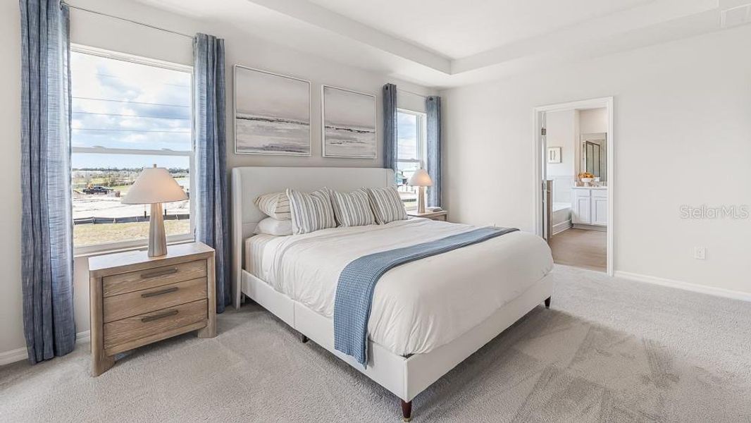 Furnished interior view inside a new home in Star Farms at Lakewood Ranch, Lakewood Ranch (Image 10).