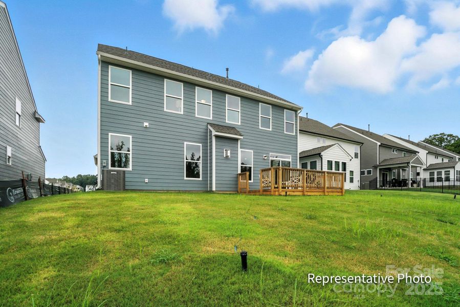 Exterior details and patio area of a home in Ashton Park, Monroe (Image 27).