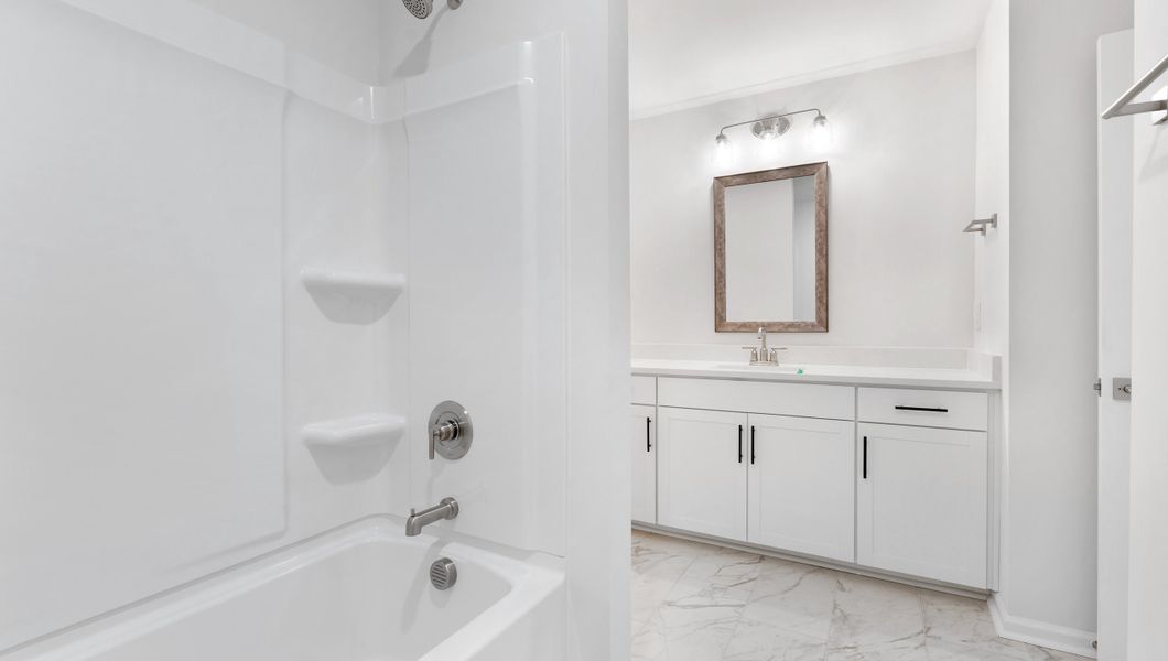 Furnished interior view inside a new home in Whitehawk Meadows, Travelers Rest (Image 17).