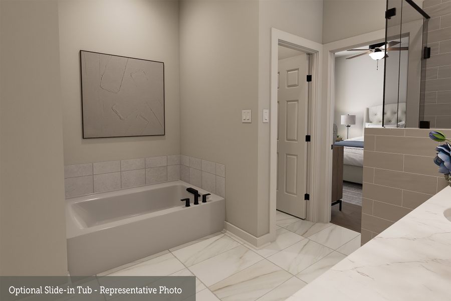 The Beaumont - Optional Slide in Tub The Beaumont - Optional Slide in Tub