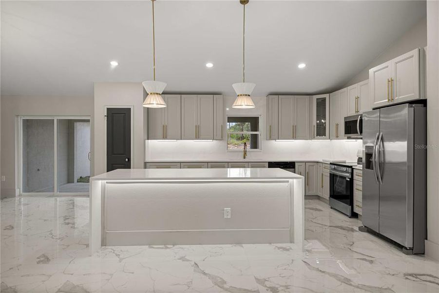 Furnished interior view inside a new home in , Ocala (Image 6).