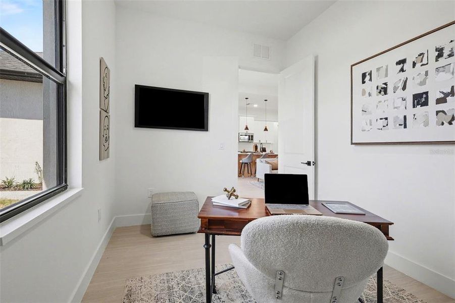 Furnished interior view inside a new home in , Cape Coral (Image 16).