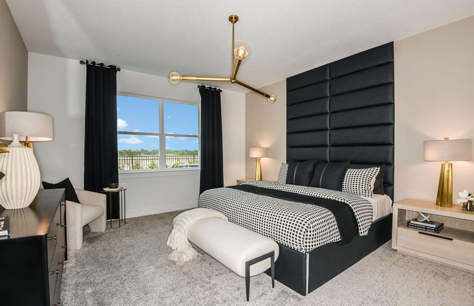 Furnished interior view inside a new home in Longmeadow at North River Ranch, Parrish (Image 11).