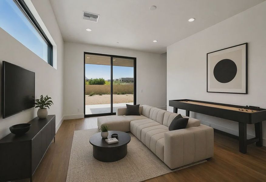 Game Room Virtually Staged - 23 of 32