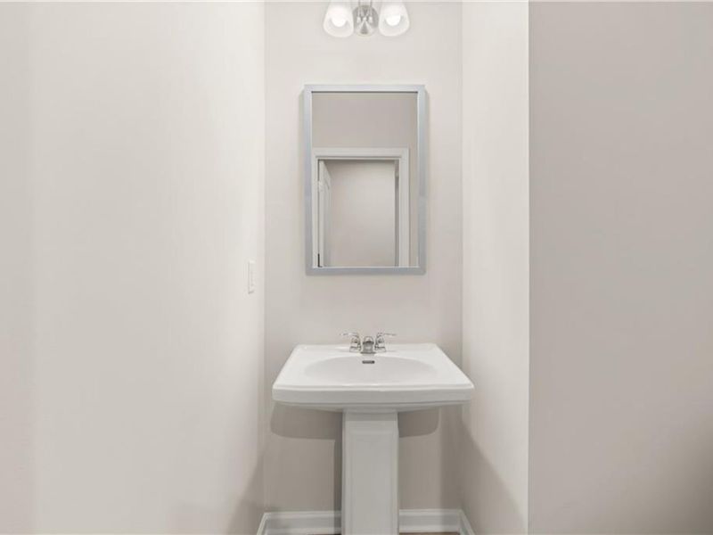 Close-up of interior finishes inside a home in The Village at Shallowford, Kennesaw (Image 19).