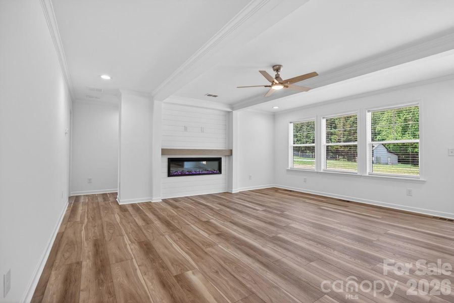 Spacious, unfurnished interior of a new home in , Winston-Salem (Image 40).
