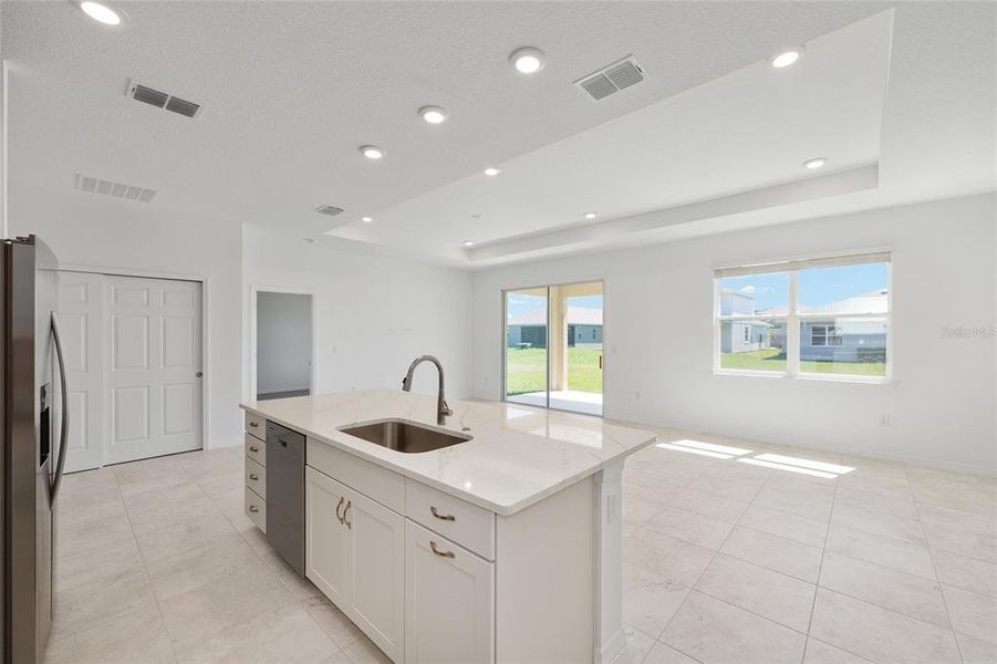 Furnished interior view inside a new home in Calesa Township, Ocala (Image 9).