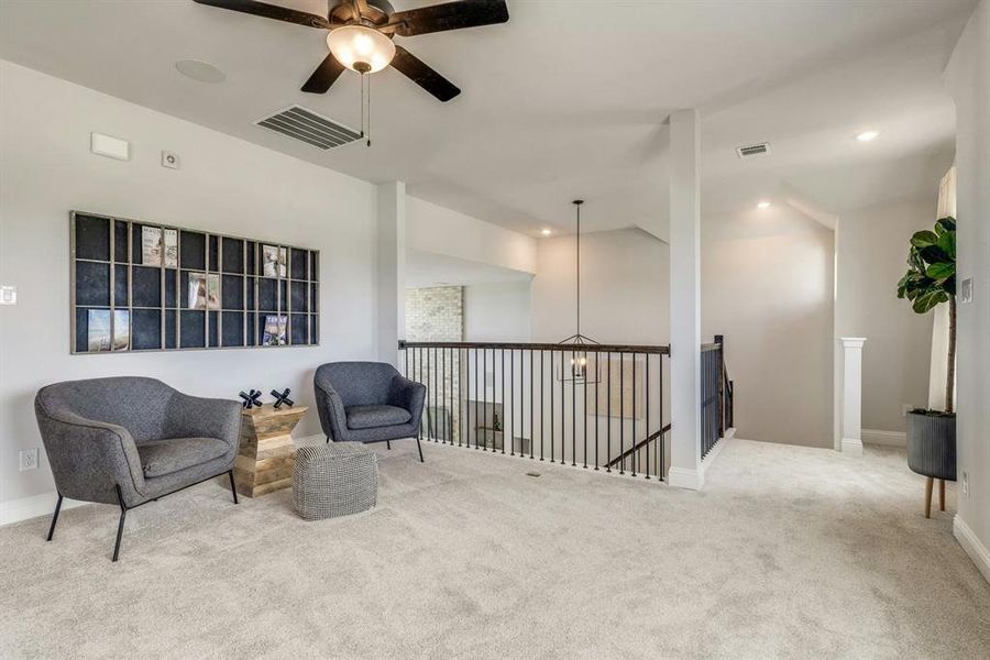Furnished interior view inside a new home in Berkshire Estates, Mesquite (Image 18).