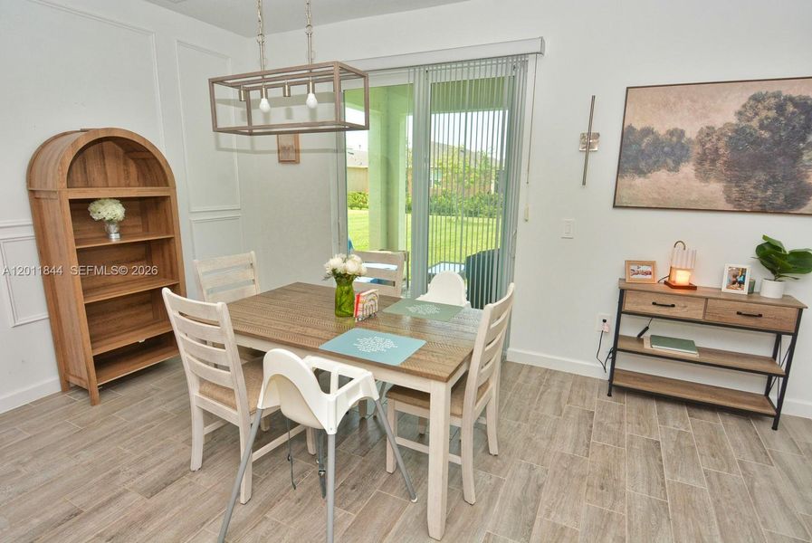 Furnished interior view inside a new home in Central Park, Port St. Lucie (Image 33).