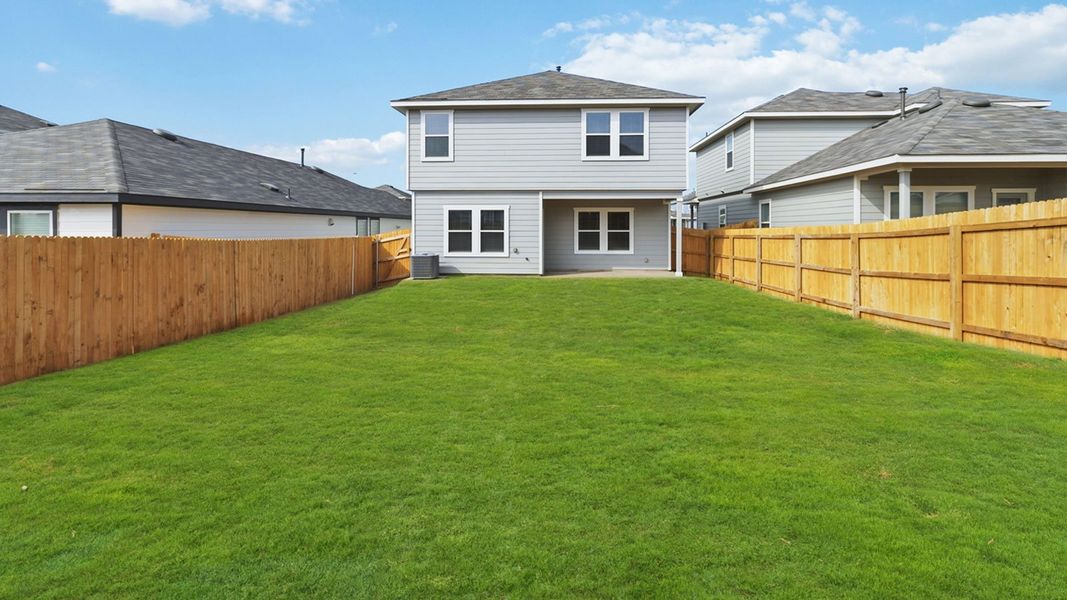 Exterior details and patio area of a home in Durango, Mustang Ridge (Image 4).