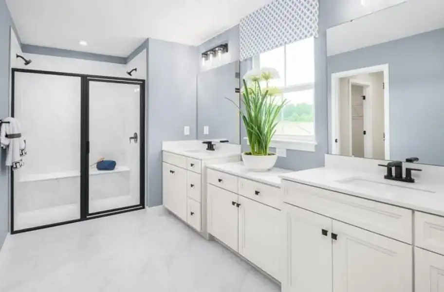 Furnished interior view inside a new home in , Commerce (Image 14).