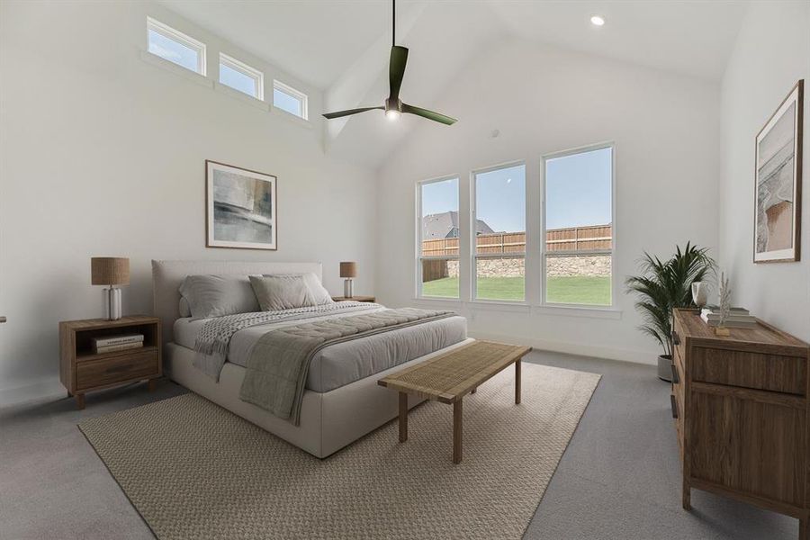 Furnished interior view inside a new home in Winding Creek, Rockwall (Image 13). Furnished interior view inside a new home in Winding Creek, Rockwall (Image 13).