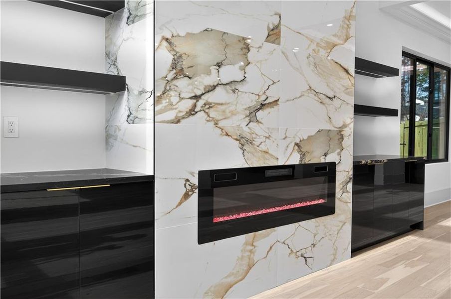 Close-up of interior finishes inside a home in , Atlanta (Image 21).