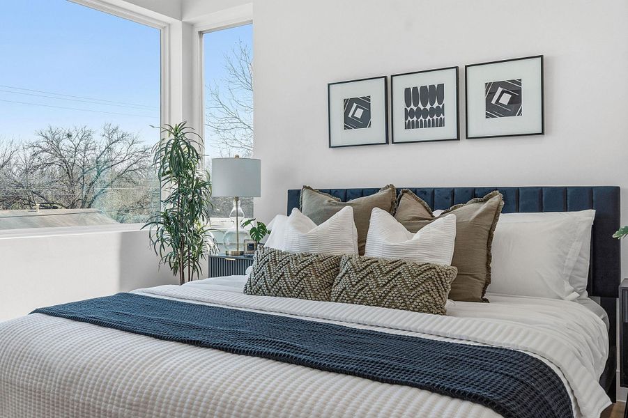 Furnished interior view inside a new home in , Austin (Image 15).