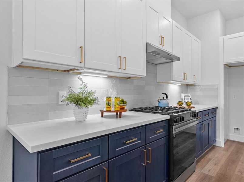 Furnished interior view inside a new home in , Houston (Image 5).