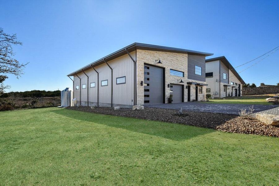 Exterior details and patio area of a home in , Austin (Image 26).