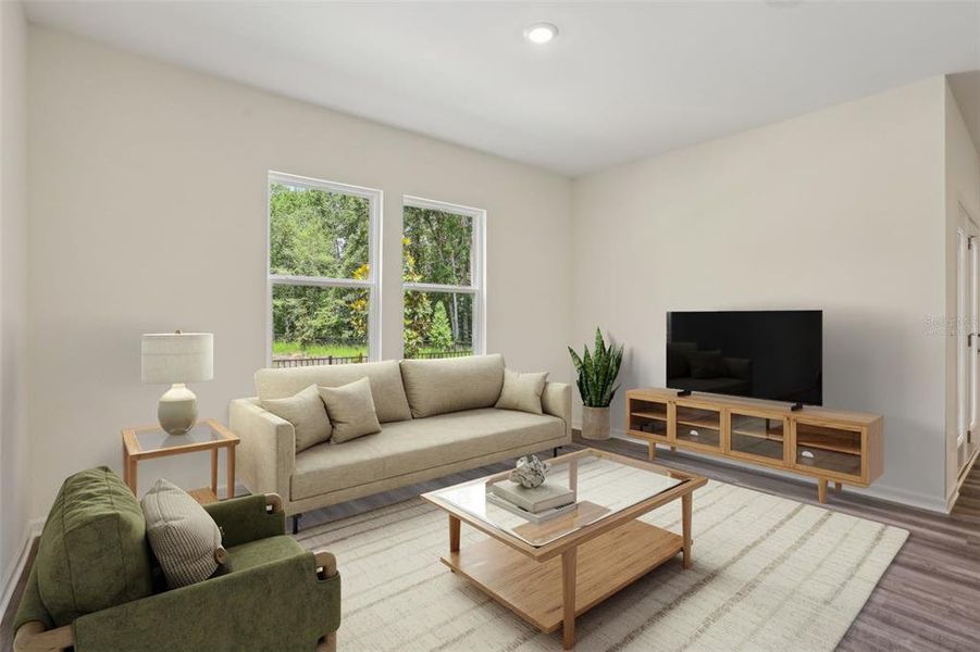 Furnished interior view inside a new home in , Kissimmee (Image 9).