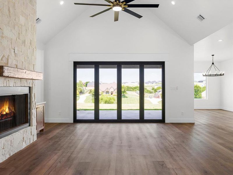 Spacious, unfurnished interior of a new home in , Fort Worth (Image 29). Spacious, unfurnished interior of a new home in , Fort Worth (Image 29).