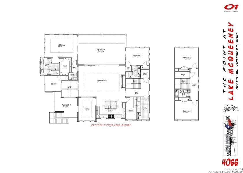 2D floor plan layout of this home in , McQueeney, TX (Image 5).