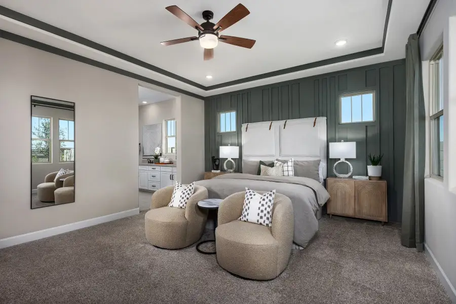 Representative furnished interior of a home built from the Kelly by Mattamy Homes in Empire Pointe, Queen Creek (Image 9).